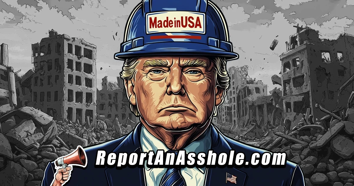 Trump Wants “US to Takeover Gaza”.  Don’t be an Ass#@!e